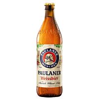 Paulaner cerveza heffe weissbier alemana botella 50 cl