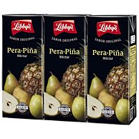 Libby´s néctar de pera y piña 3 x 20 cl