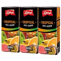 Libby´s zumo tropical 3 x 20 cl