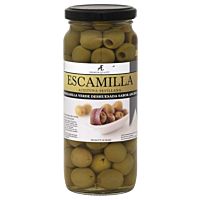 Escamilla aceituna manzanilla sin hueso sabor anchoa 160 g