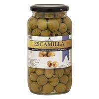 Escamilla aceituna manzanilla sin hueso suave baja en sal 550 g