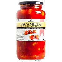 Escamilla aceituna gordal con hueso color cambiante con mojo 550 g