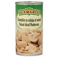 Diamante champiñones en rodajas al natural 390 g