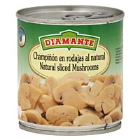Diamante champiñones en rodajas al natural 185 g