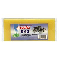 Santex estropajo lote 3 x 2 ud