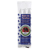 Canaryceras velas elefante blancas 6 ud