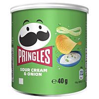 Pringles papas fritas sabor sour cream and onion 40 g