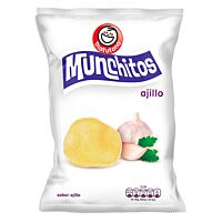 Munchitos papas fritas sabor ajillo 65 g