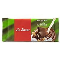 La Isleña tableta de chocolate con almendras 150 g