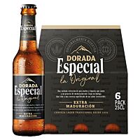 Dorada cerveza especial 6 x 25 cl