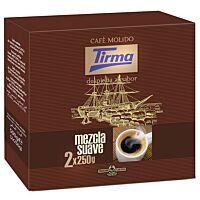 Tirma café mezcla suave 2 x 250 g