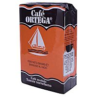 Ortega café molido torrefacto 250 g