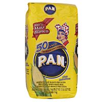 P.A.N harina de maíz blanco precocida 1 kg