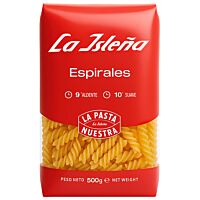La Isleña macarrones espirales 500 g