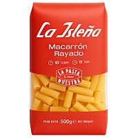 La Isleña macarrón rayado 500 g LA ISLEÑA