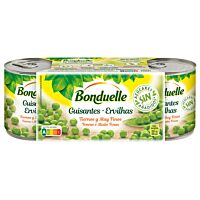 Bonduelle guisantes naturales muy finos 3 x 200 g