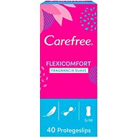 Carefree protegeslip transp fresh 40 uds.