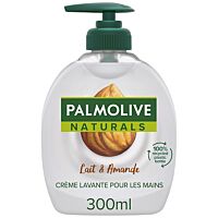Palmolive jabón de manos leche de almendras con hidratante 300 ml