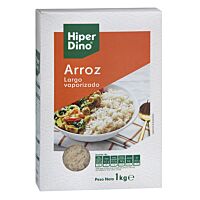 HiperDino arroz vaporizado 1 kg