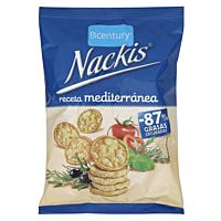 Bicentury mini tortitas mediterráneas 70 g