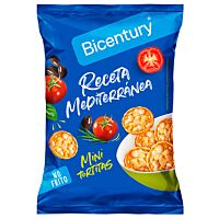 Bicentury mini tortitas mediterráneas 70 g