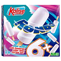 Kalise polo rondo sabor leche 6 x 45 g