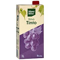 HiperDino vino tinto de mesa 1 l