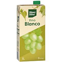 HiperDino vino blanco de mesa 1 l