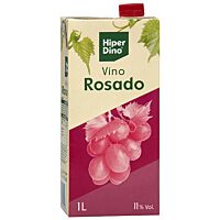 HiperDino vino rosado de mesa 1 l