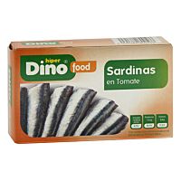 HiperDino sardinas en tomate 85 g