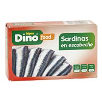 HiperDino sardinas en escabeche 85 g