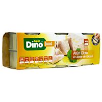 HiperDino atún claro en aceite de girasol 6 x 70 g