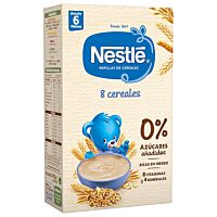 Nestlé papilla 8 cereales con bífidus 475 g