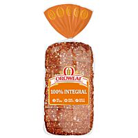 Bimbo Oroweat pan de molde 100 % integral con sésamo y lino 550 g