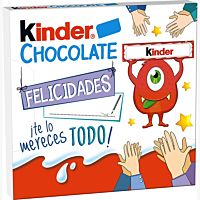 Kinder chocolate 4 x 50 g