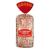Oroweat pan de molde 12 cerales y semillas 550 g