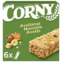 Corny barritas de cereales y avellana 6 x 25 g