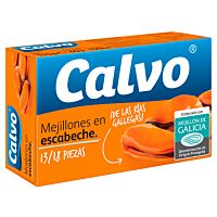 Calvo mejillones en escabeche 14-19 piezas 69 g