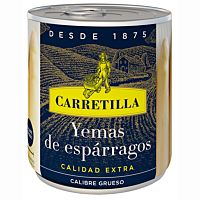 Carretilla yemas de espárragos gruesos 135 g