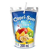 Capri Sun refresco con zumo multivitaminas 20 cl