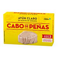 Cabo de Peñas atún claro aceite de girasol 111 g