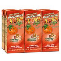 Simón Life bebida zumo de mandarina 6 x 20 cl