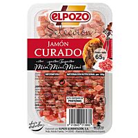 ElPozo jamón curado taquitos mini 65 g