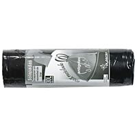 Plascan bolsa de basura negra 15 ud.