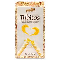 Mels tubitos rellenos de vainilla 160 g