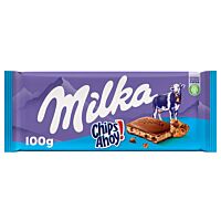 Milka tableta de chocolate con galleta chips ahoy 100 g