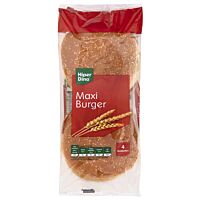 HiperDino pan de hamburguesa con sésamo XL 4 x 300 g