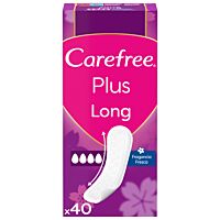 Carefree protegeslips long plus 40 ud