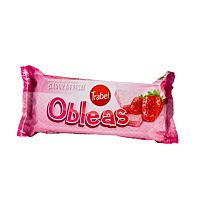 Trabel obleas rellenas de fresa 90 g