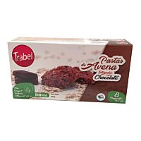 Trabel pastas de avena integrales con chocolate 200 g